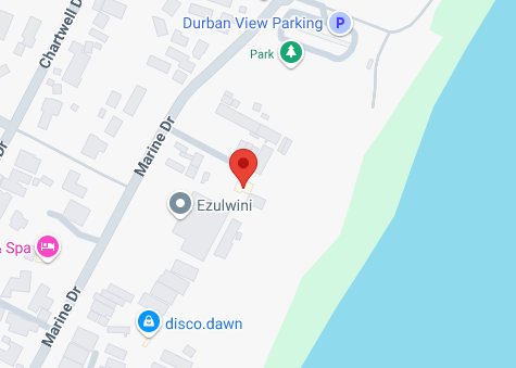 Map of our Durban office